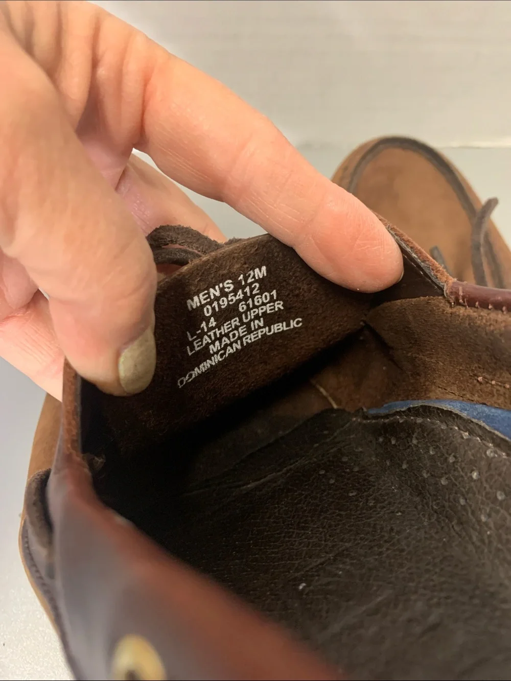 Sperry Size 12 Authentic Original Top Sider Suede Boat Shoes